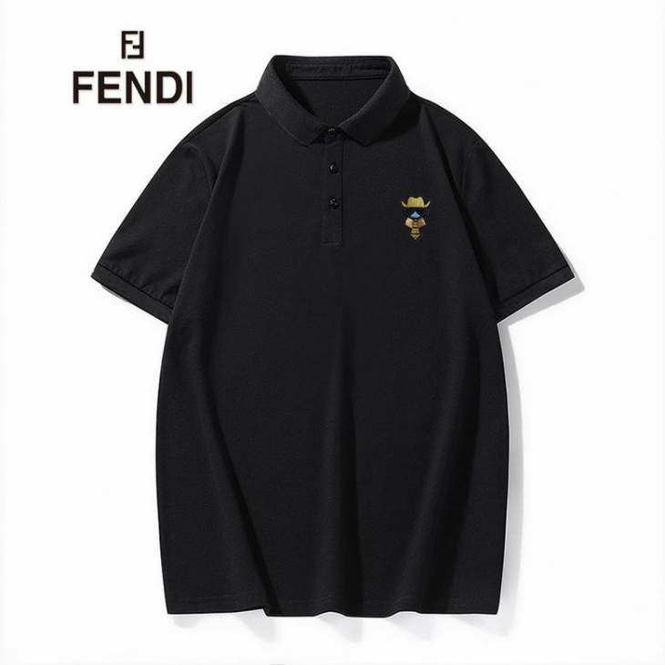 Picture of Fendi Polo Shirts Short _SKUFendiPoloShortm-3xl25t0228050
